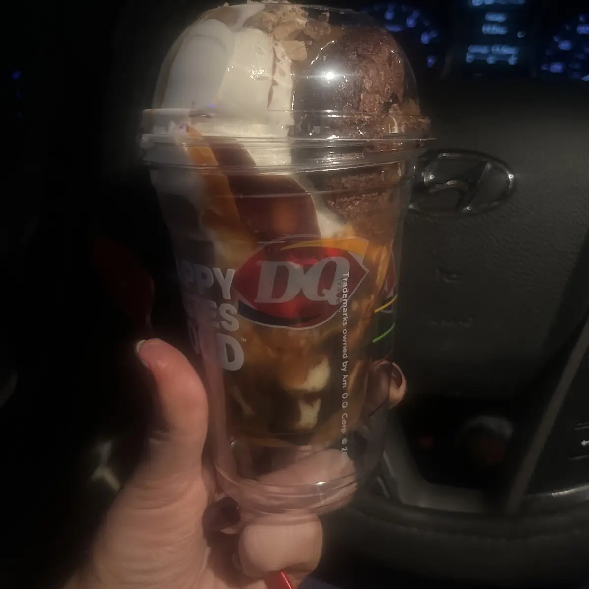 Heath Brownie Sundae