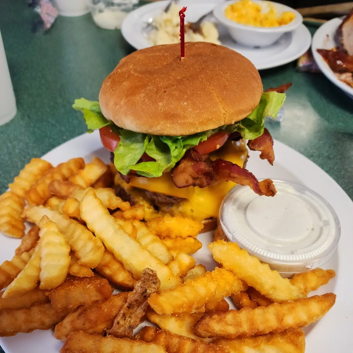 12 Oz Double Bacon Cheeseburger