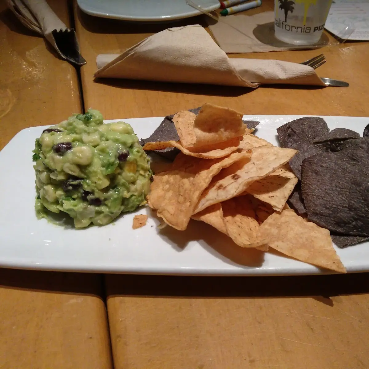 White Corn Guacamole Chips