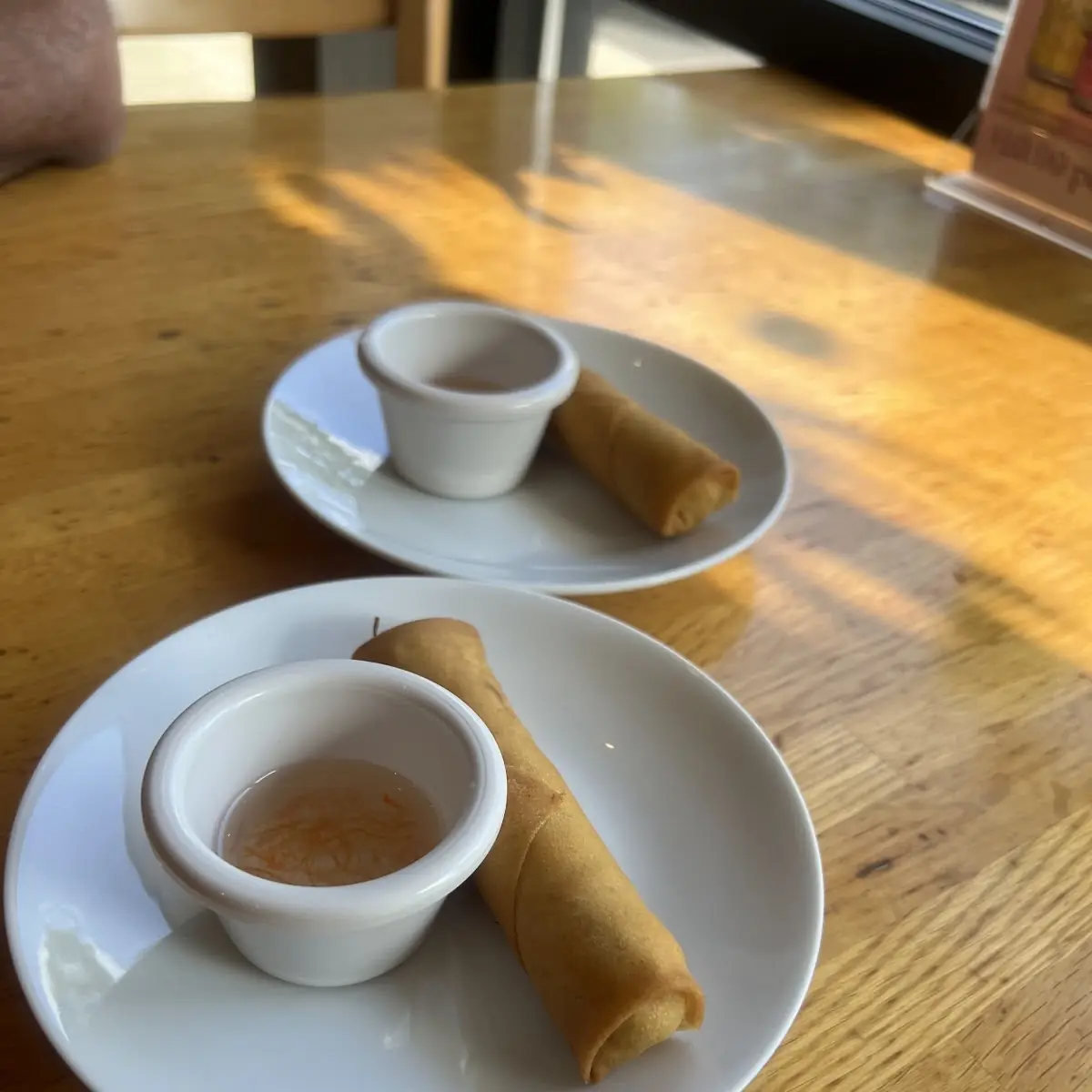 Complimentary Spring Roll