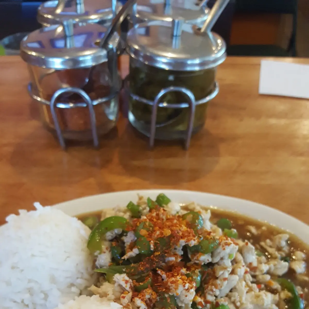 Ground Chicken with Basil