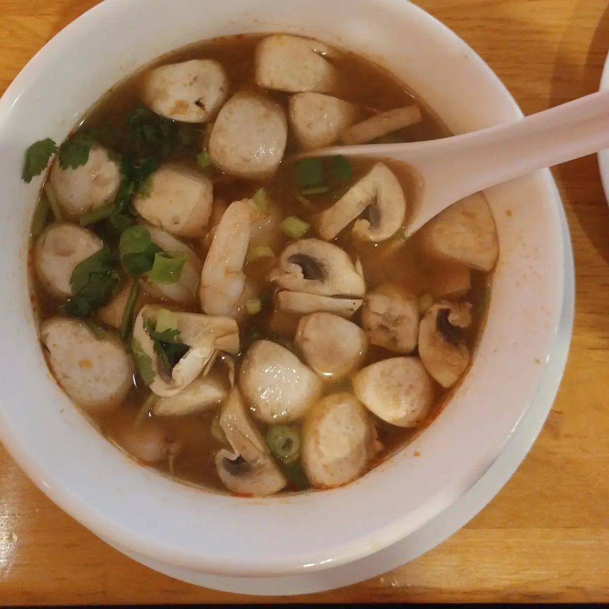 Tom Yum Soup with Shrimp
