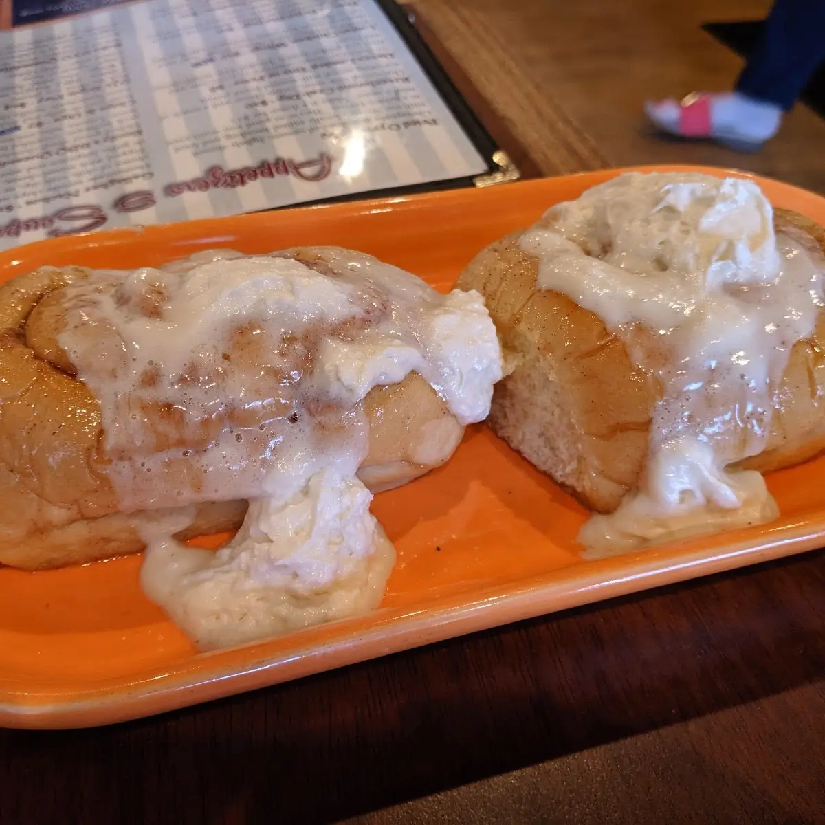 Sausage Gravy over Biscuits