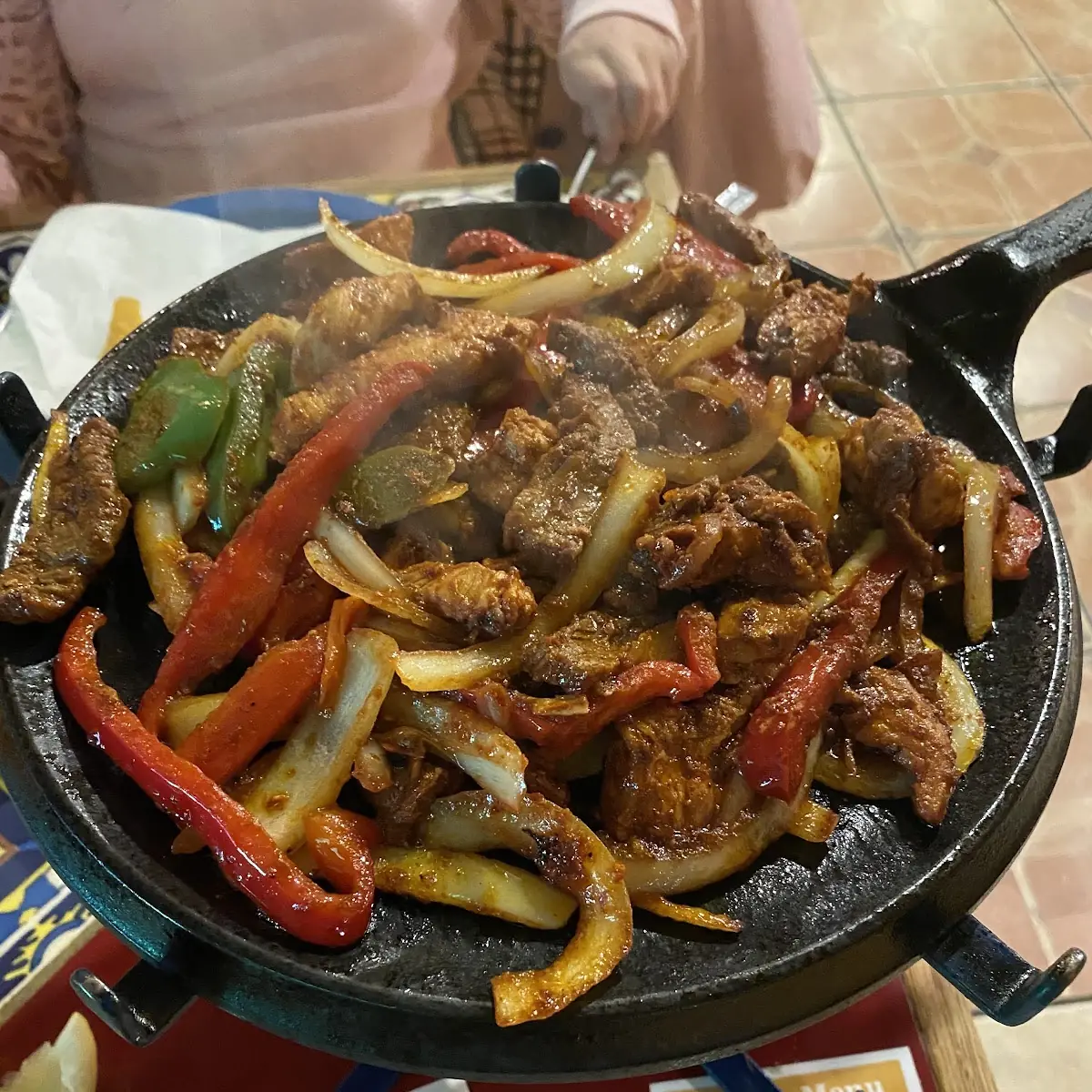 Fajitas Trío CK-Steak-Shrimp