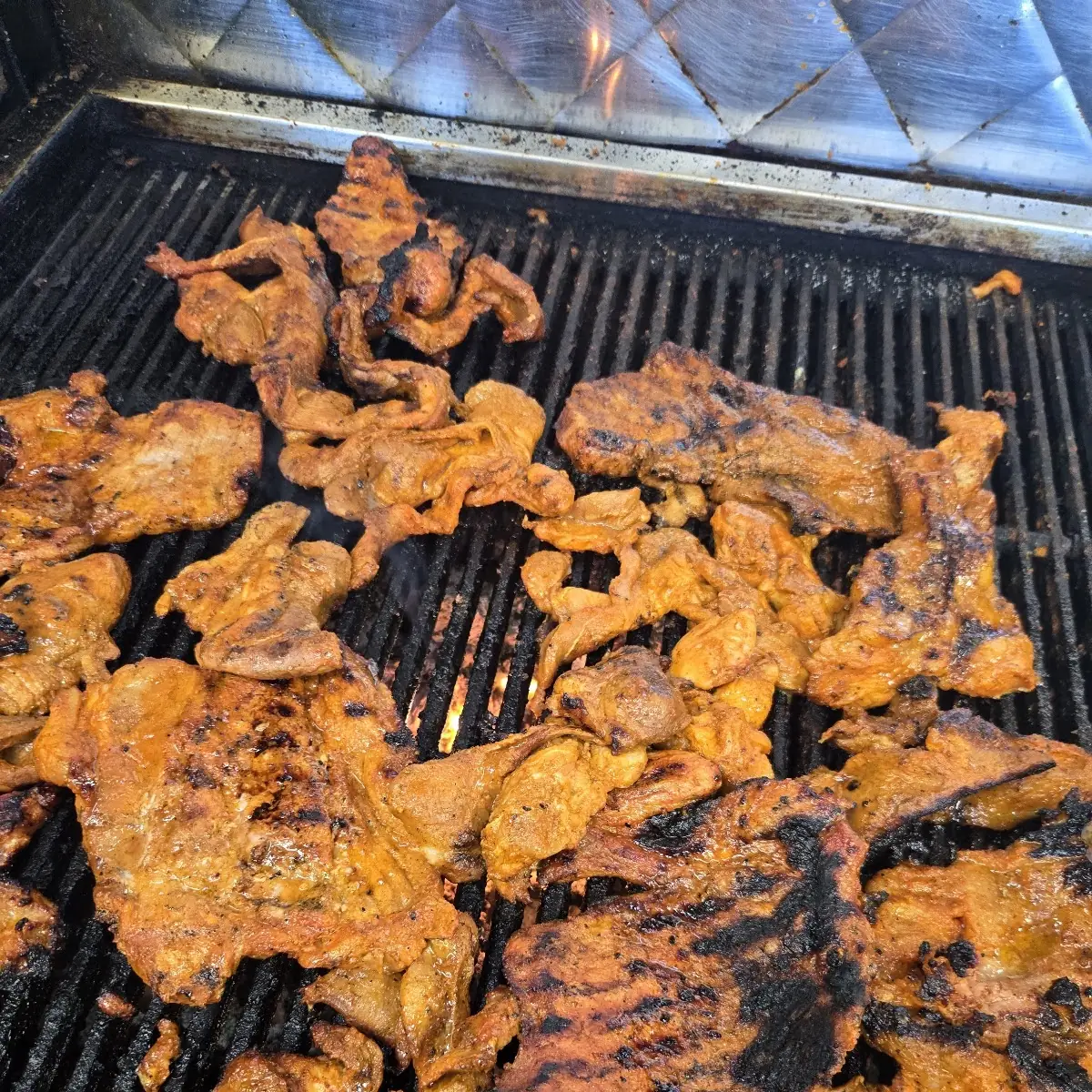 Grill Chicken and Pork