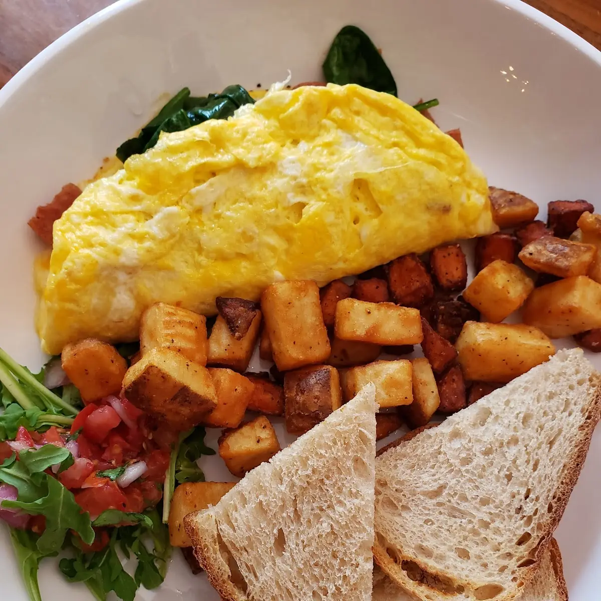Cajun Omelette