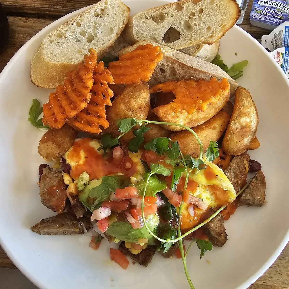 Mr Bojangles Omlette with Turkey Sausage