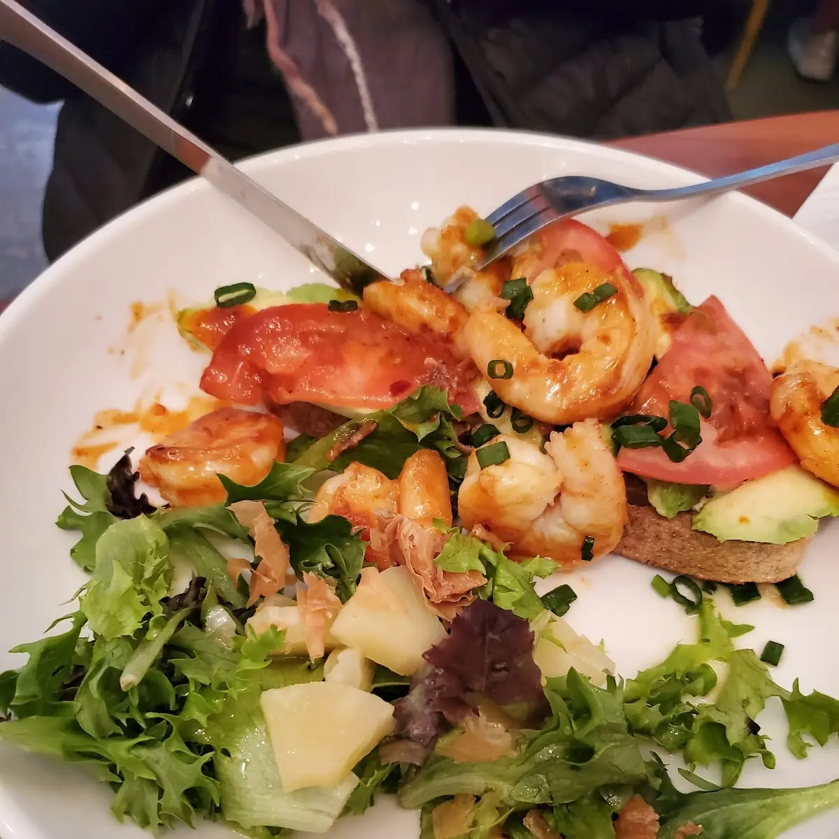 Shrimp Avocado Toast