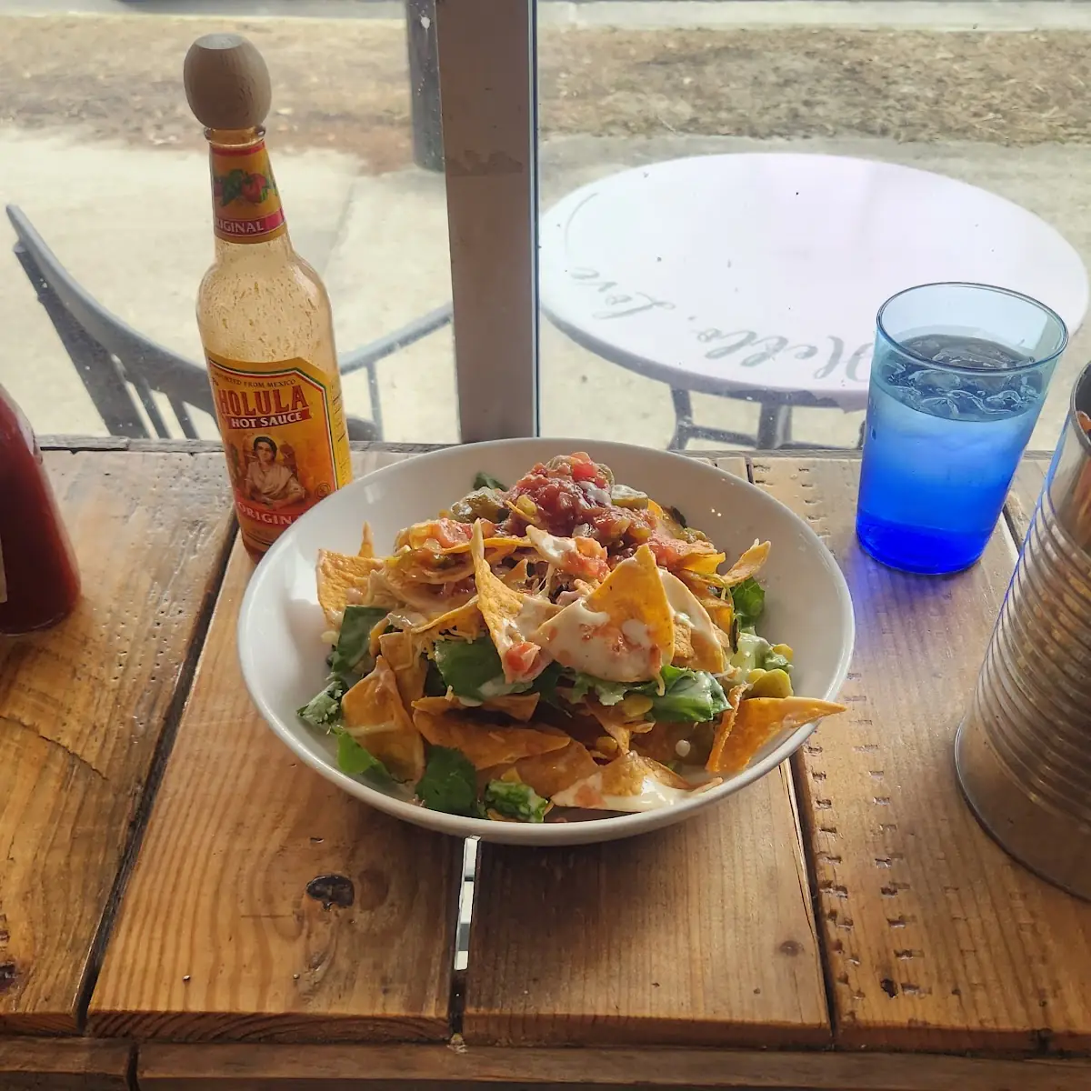 Trash Can Chicken Nachos
