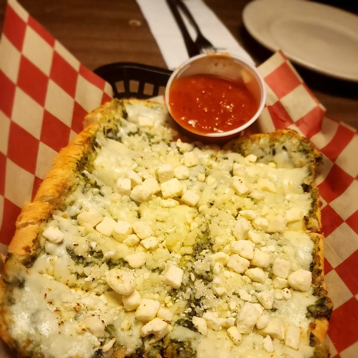 Pesto Cheese Bread