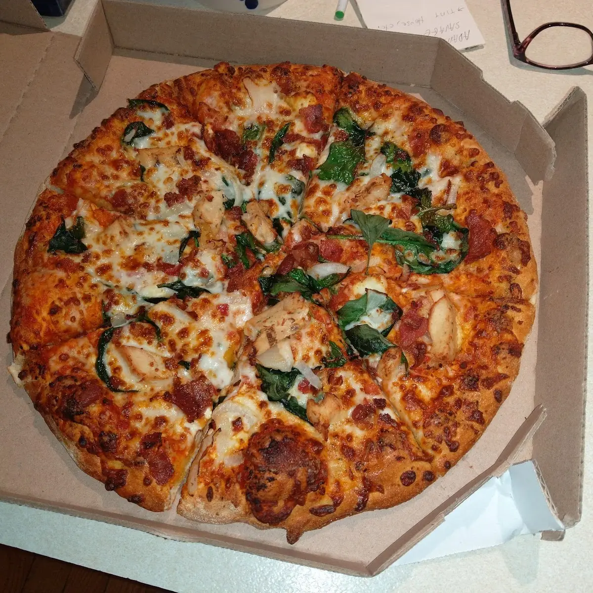 Double Chicken Pizza