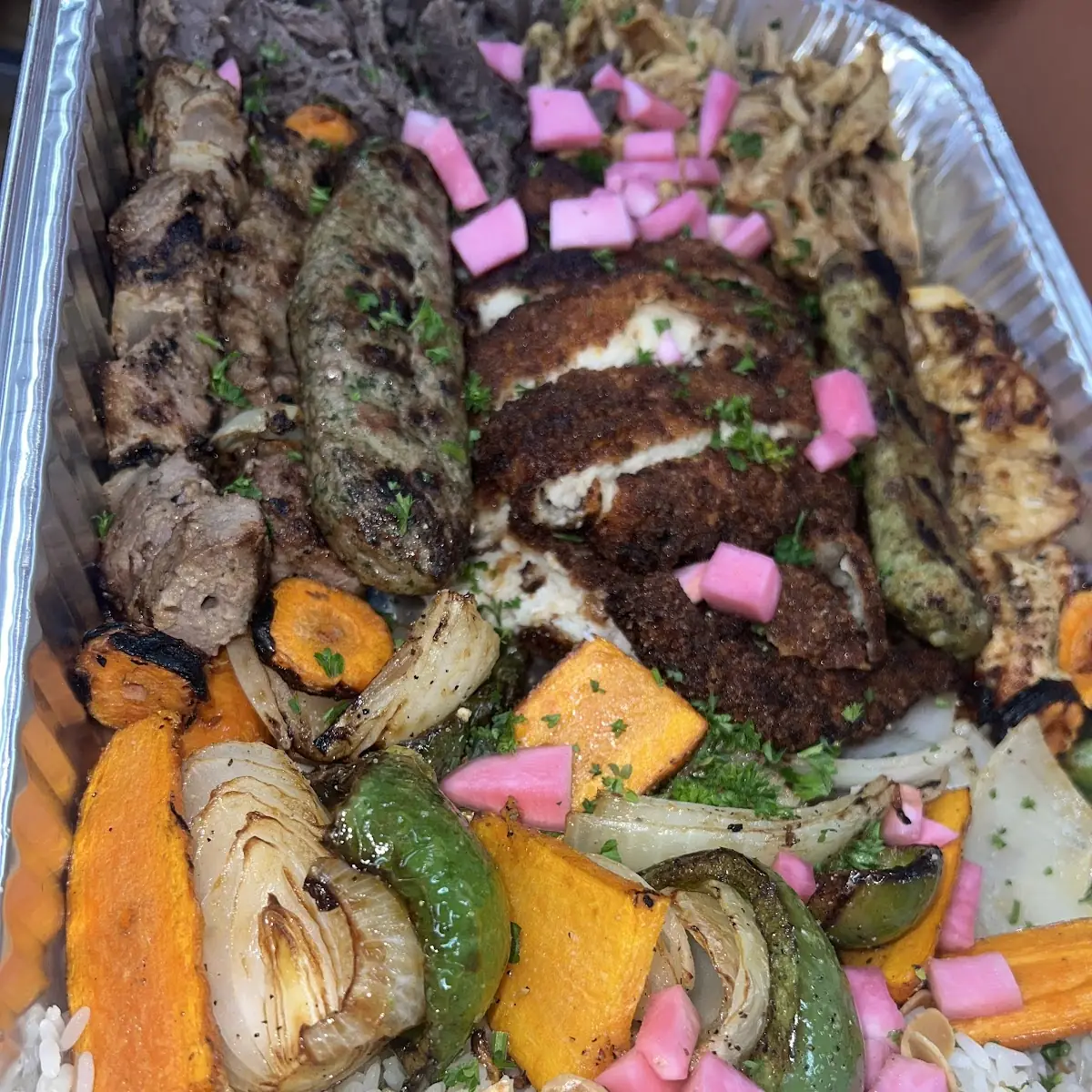 Full Tray Meat Shawarma