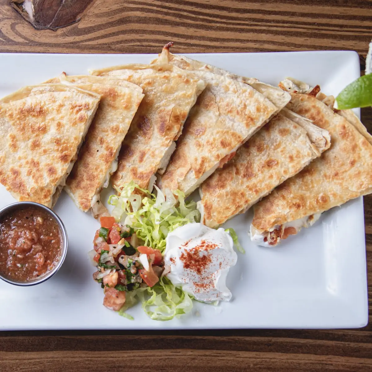 Grilled Chicken Quesadilla