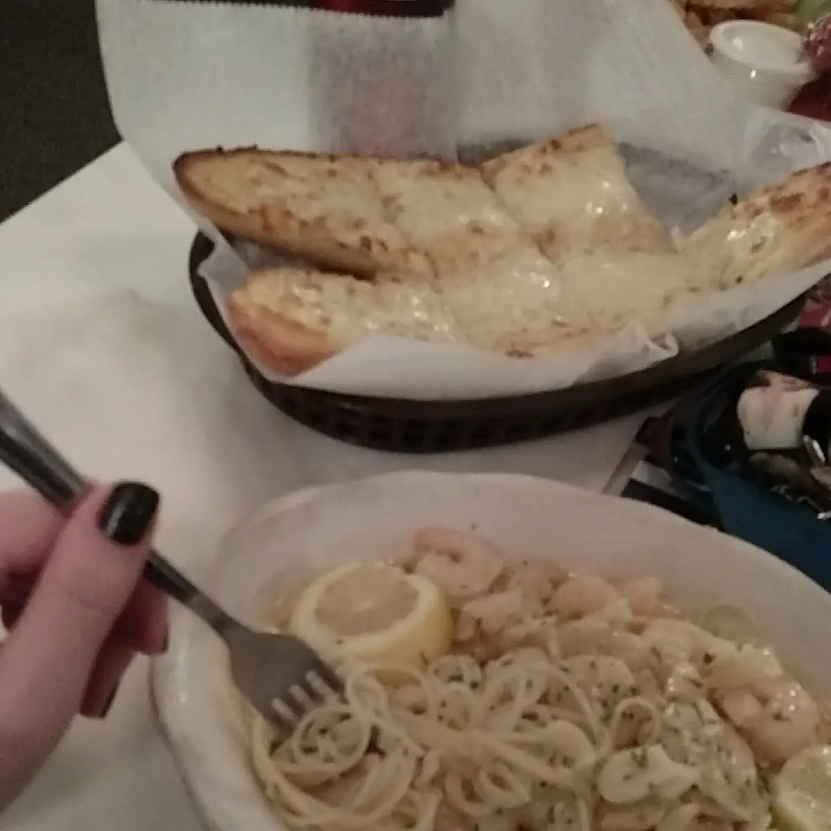 Shrimp Alfredo