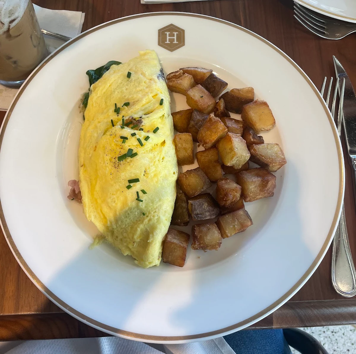 Ham and Cheese Omelette