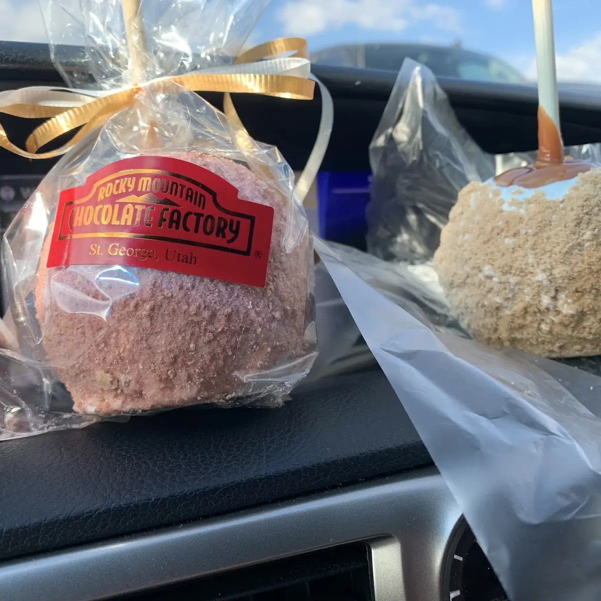 Strawberry Cheesecake Carmel Apple