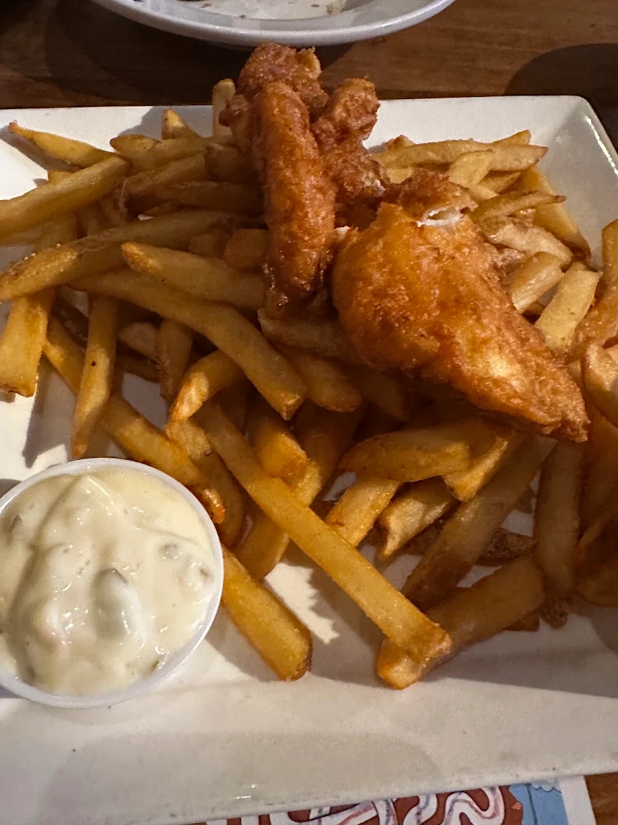 Fish & Chips, Cracker Jack's Bar & Grill
