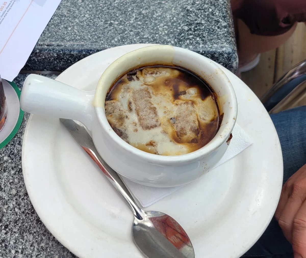French Onion Soup, Cracker Jack's Bar & Grill