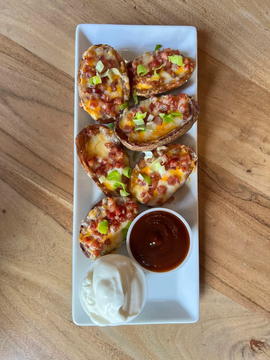Potato Skins, Cracker Jack's Bar & Grill