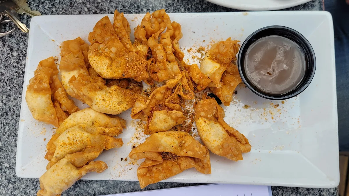 Wontons, Cracker Jack's Bar & Grill