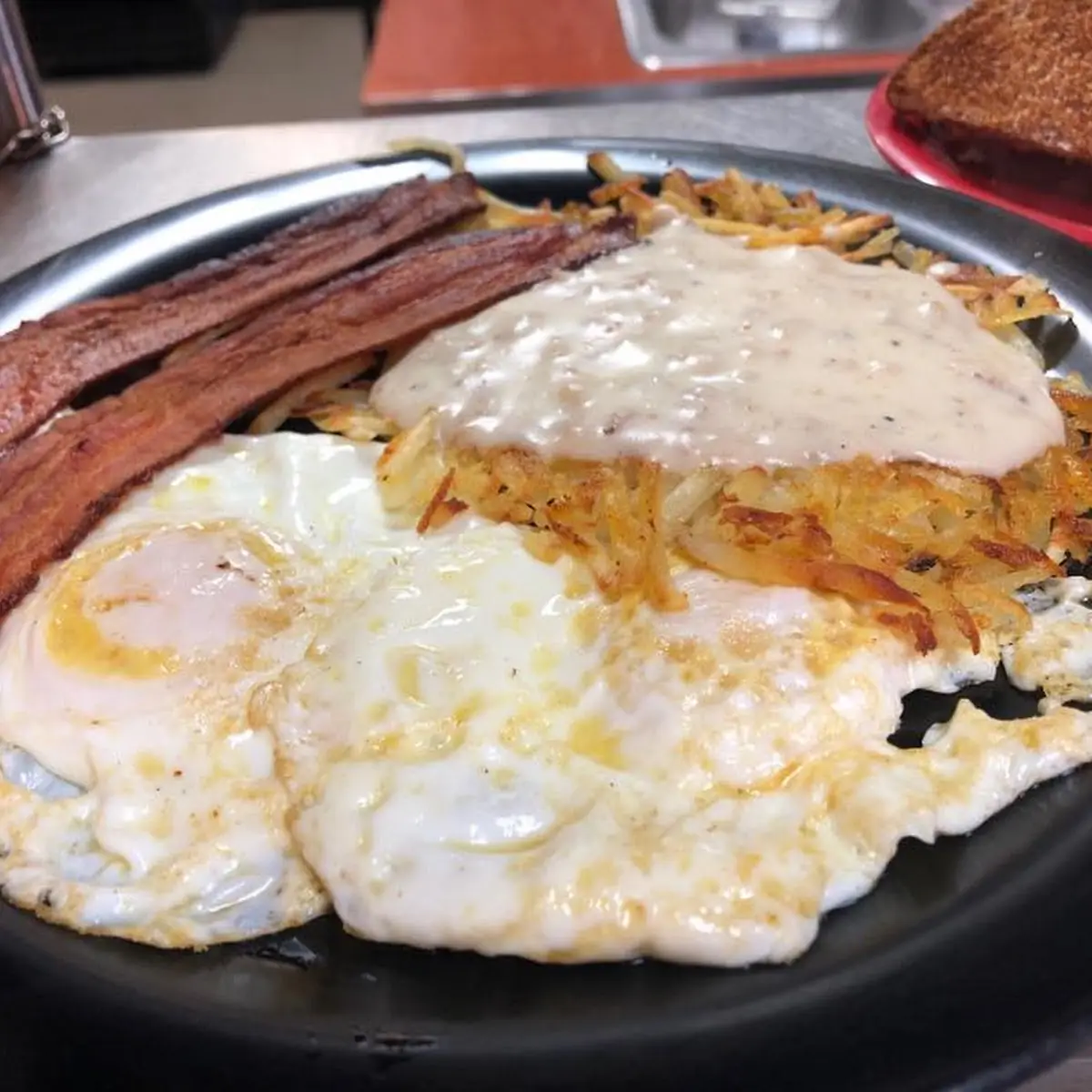 Chicken Fried Steak & Eggs