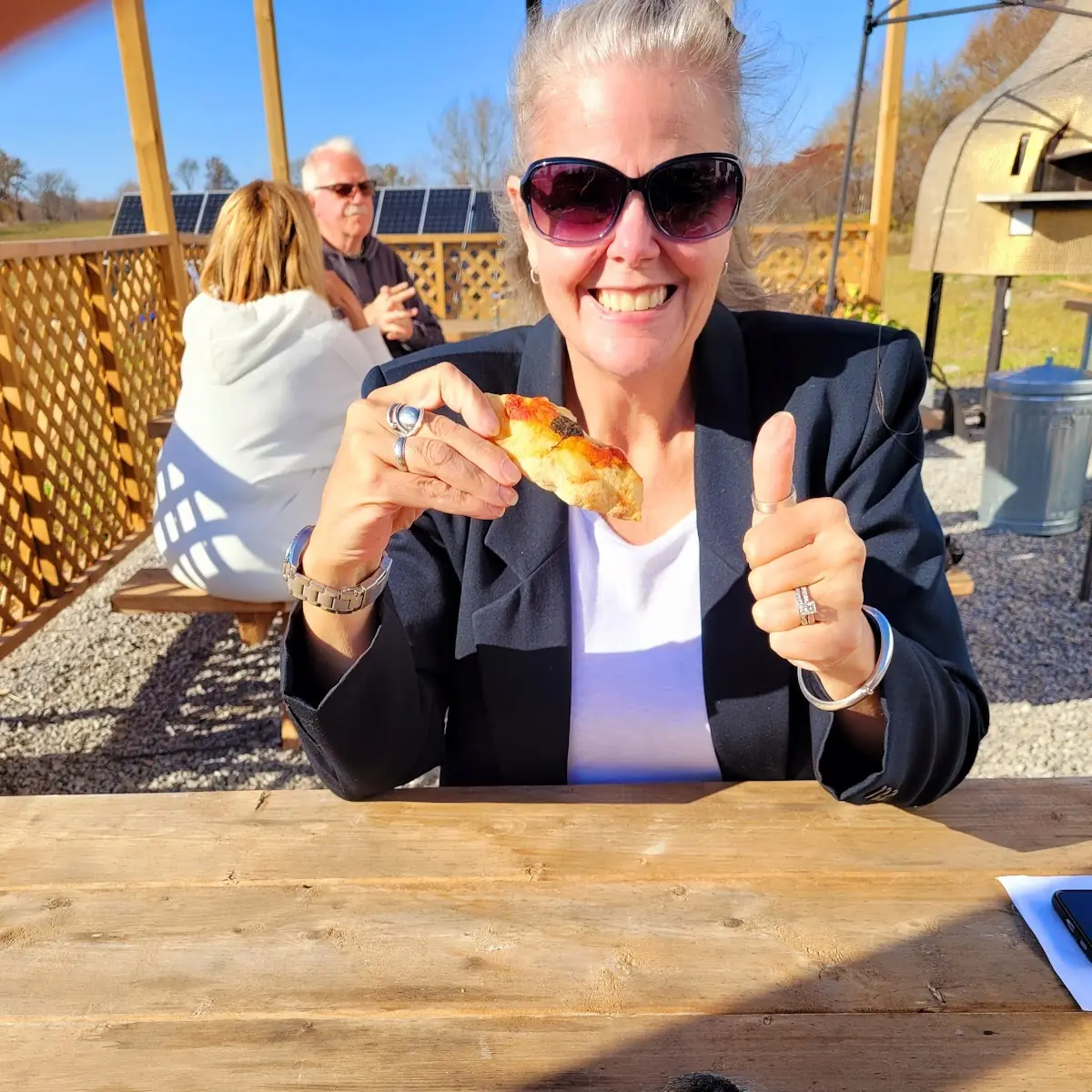 Wood Fired Margherita Pizza