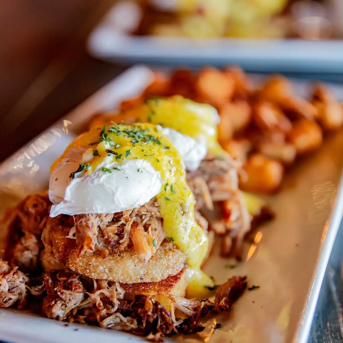 Smoked Brisket Benedict