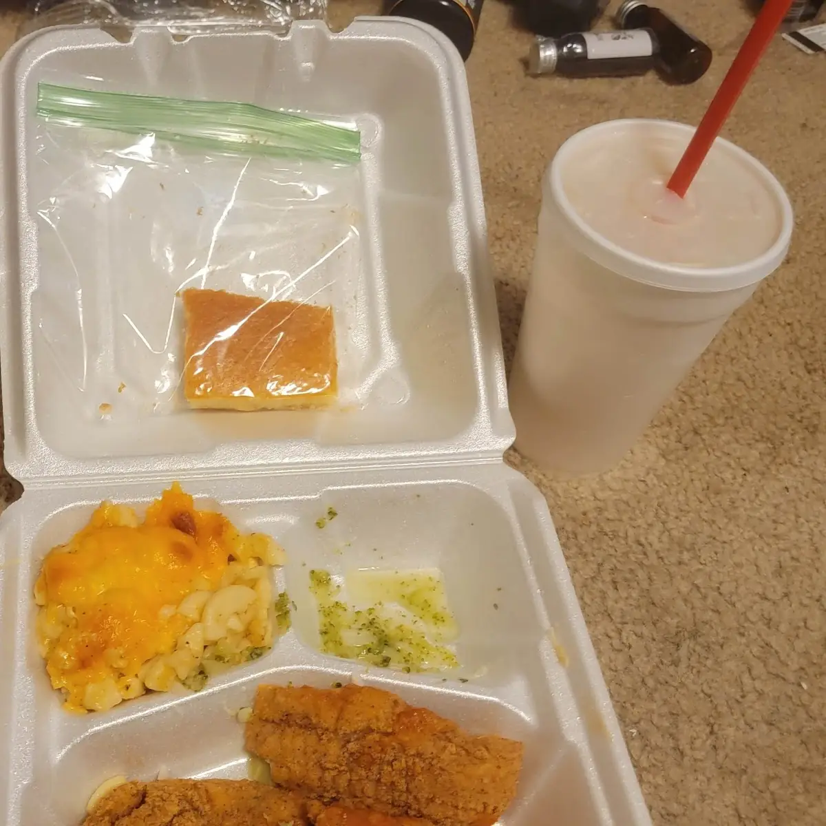 Fish Macaroni & Cheese Mixed Veggies