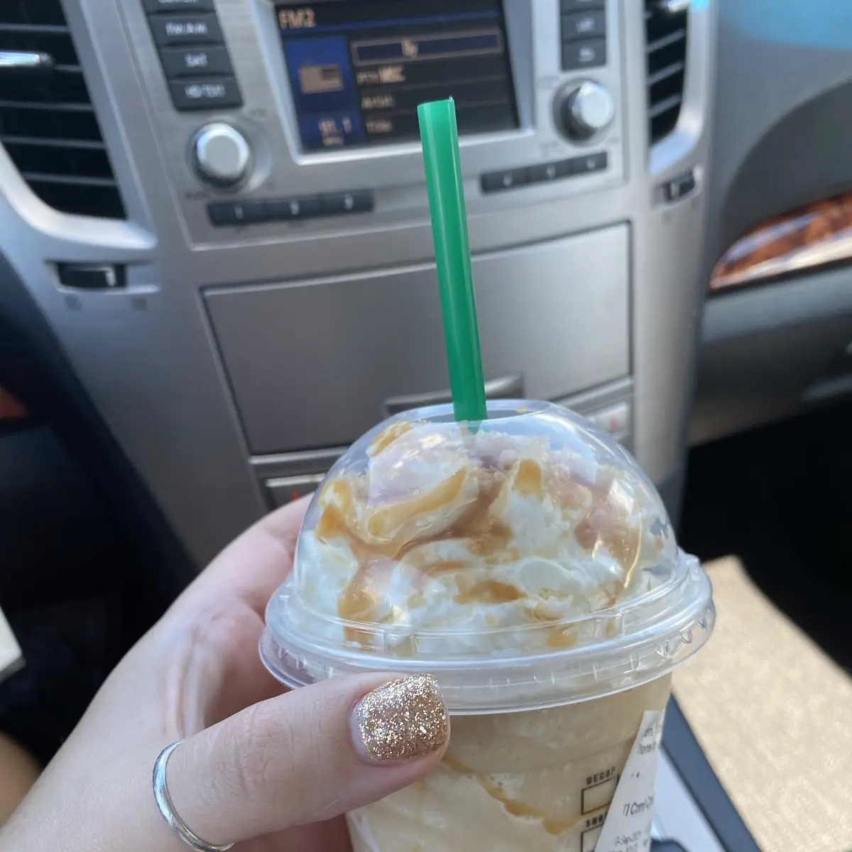 Caramel Ribbon Frappe