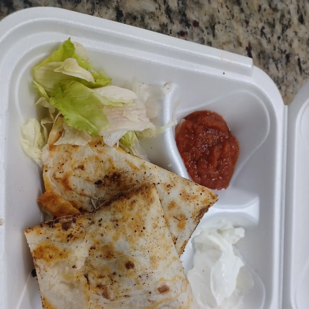 Steak N Shrimp Quesadilla