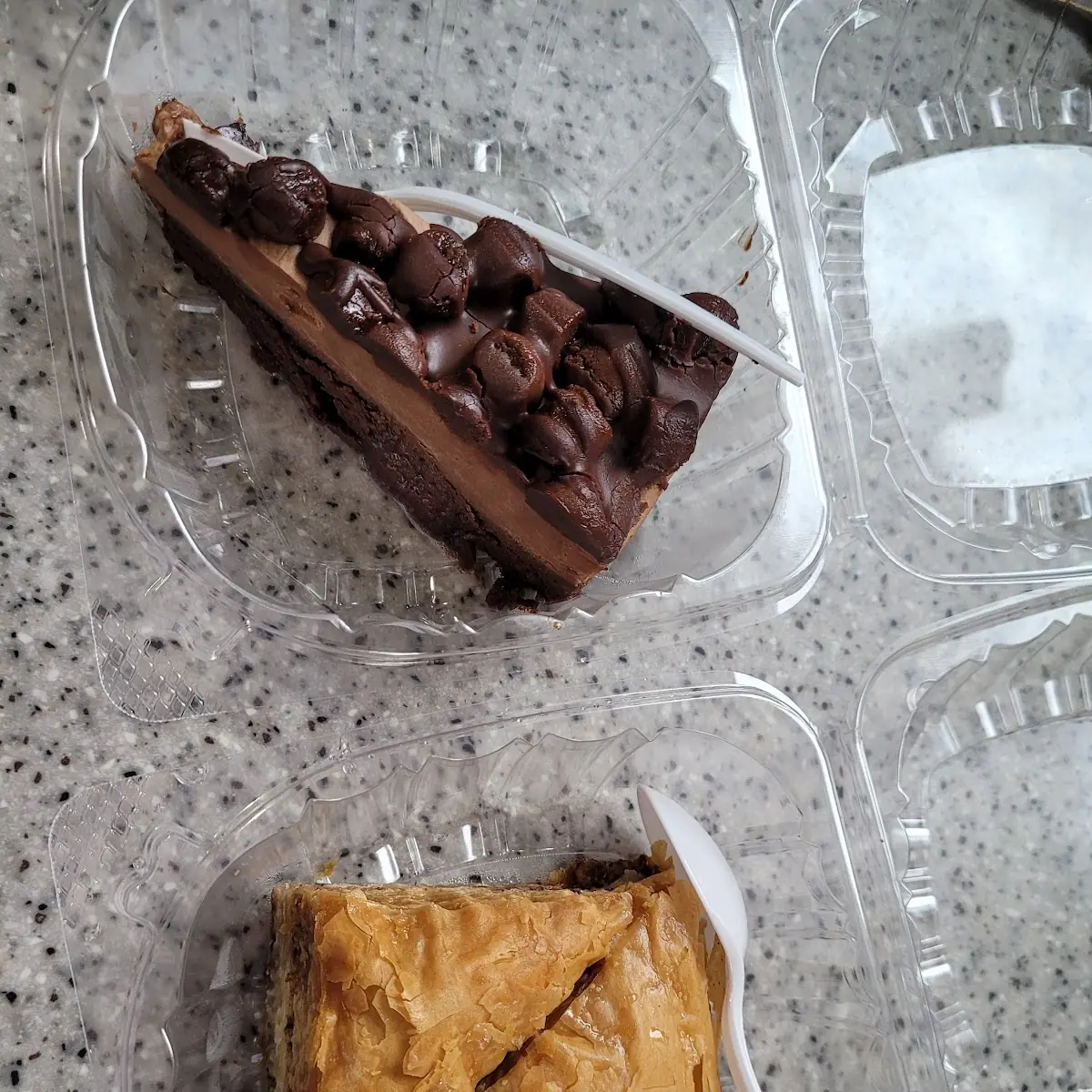 Baklava and Cheesecake Slice