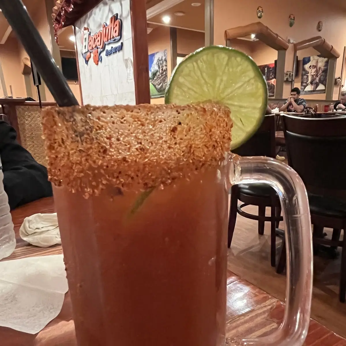 Michelada with Modelo Beer