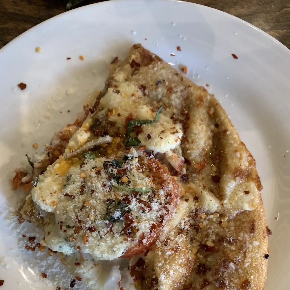 White Pizza by the Slice