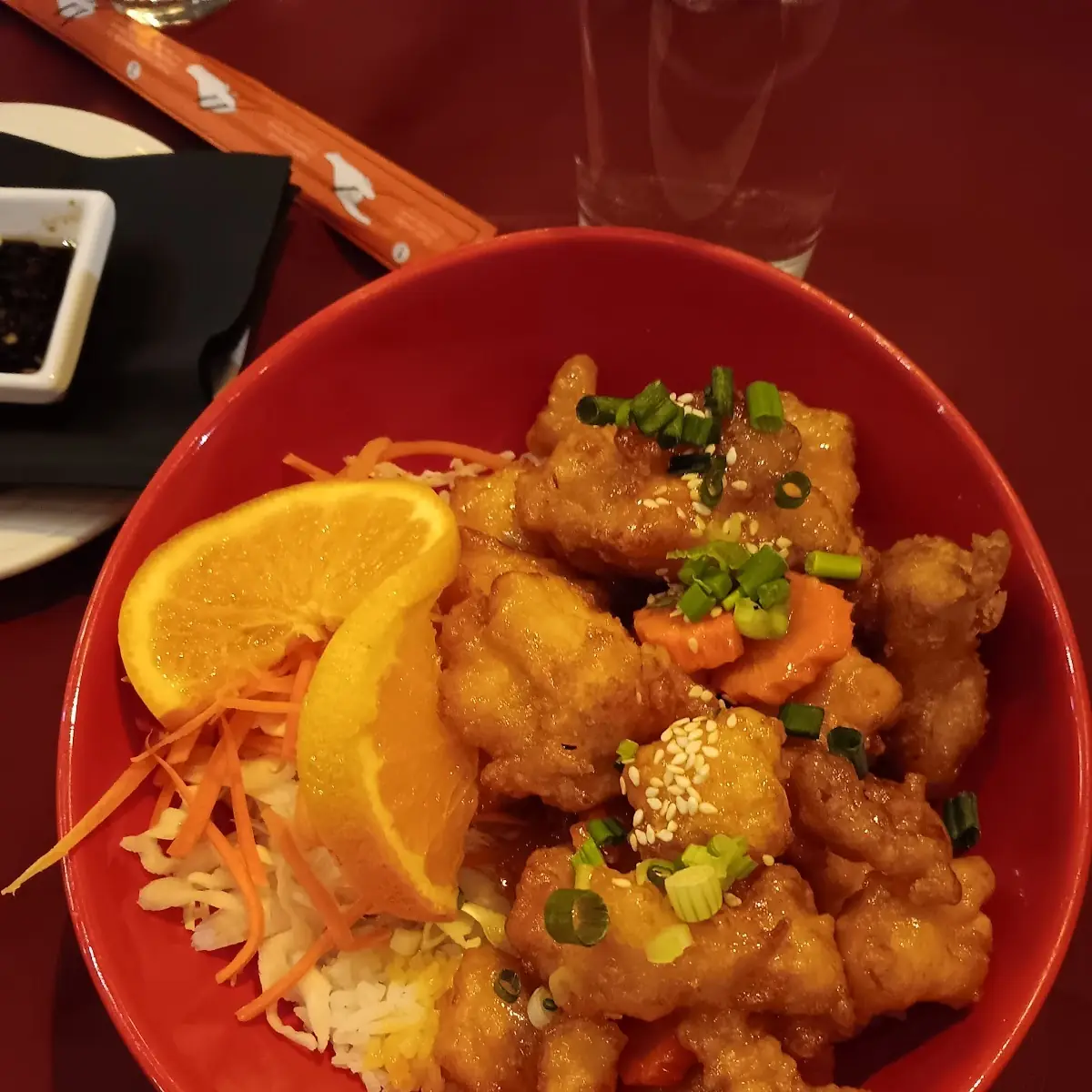Orange Chicken Bowl