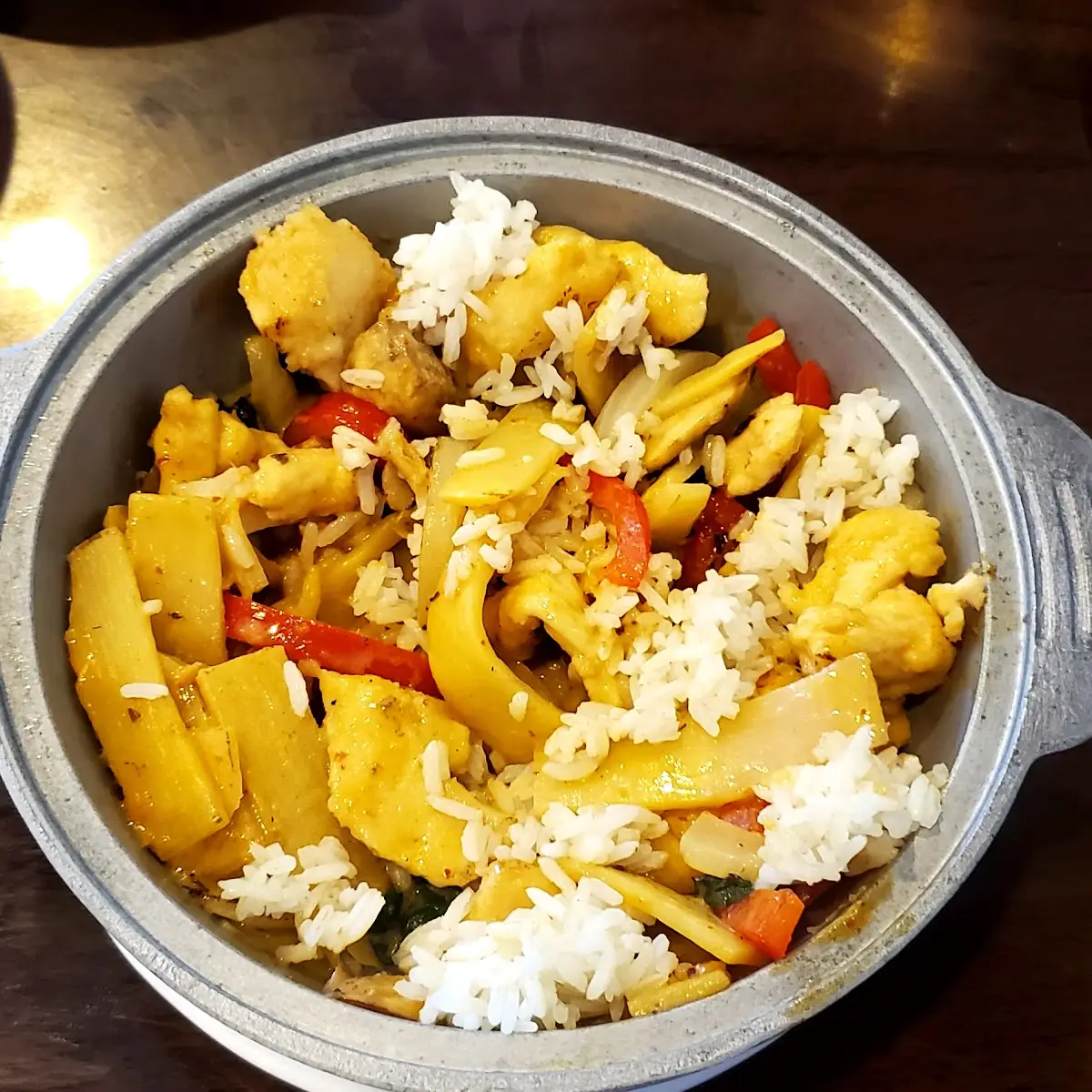Yellow Chicken Curry