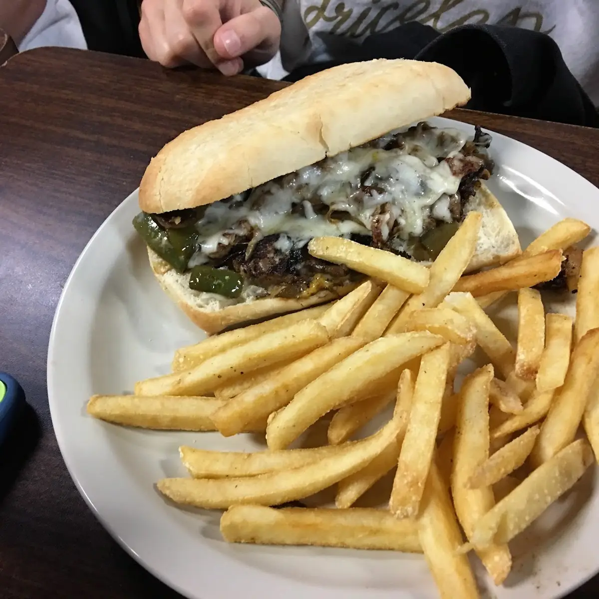 Philly Cheesesteak Burger