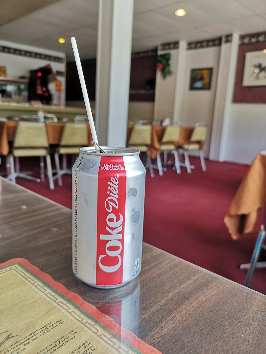 Diet Coke, Ming Ming Chinese Food Restaurant