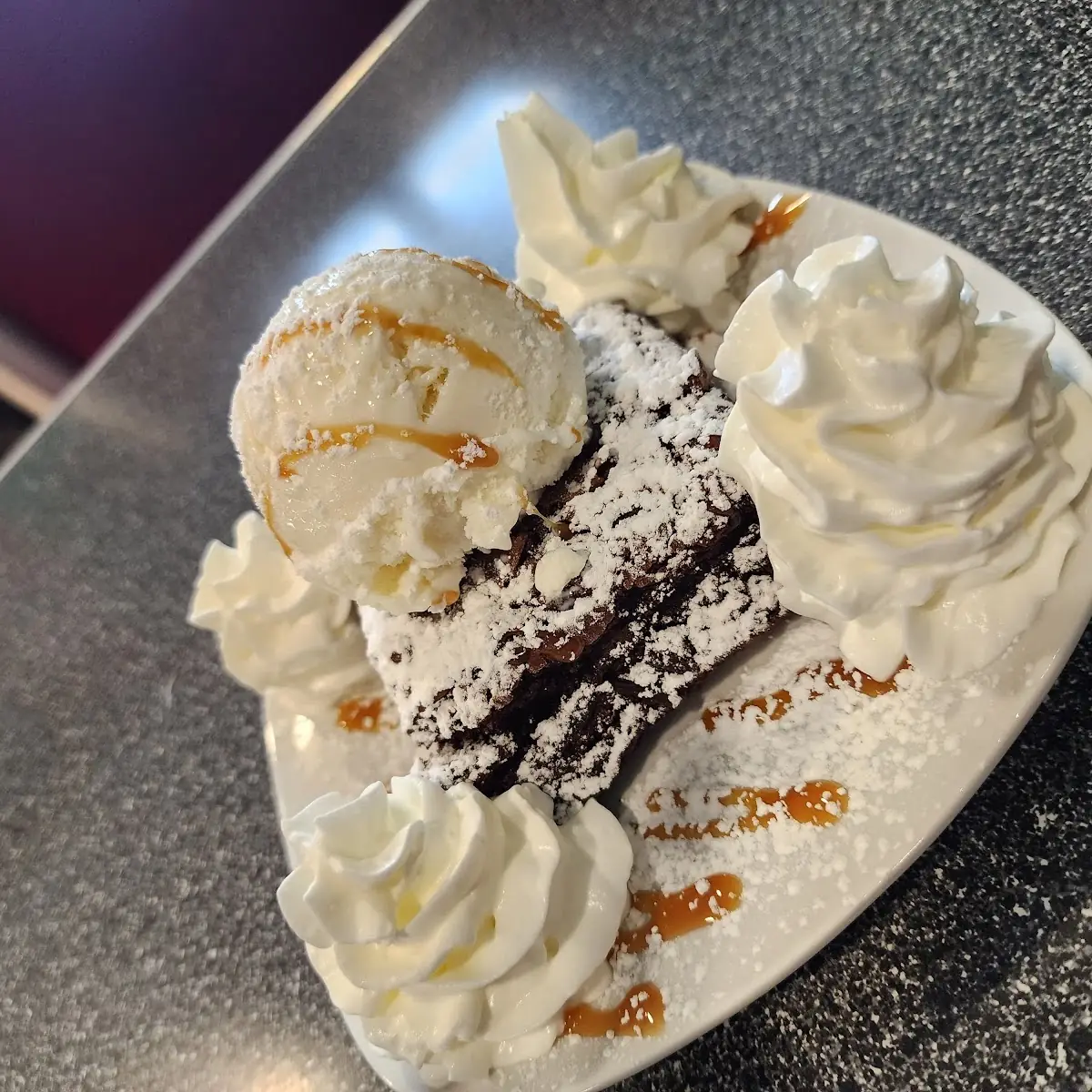 Fudge Brownie a La Mode
