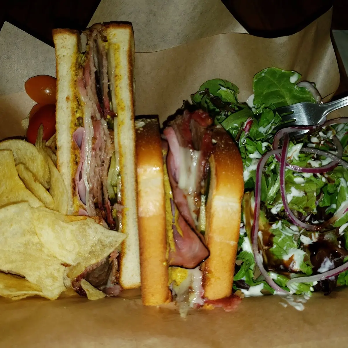 Brisket Cuban Sandwich