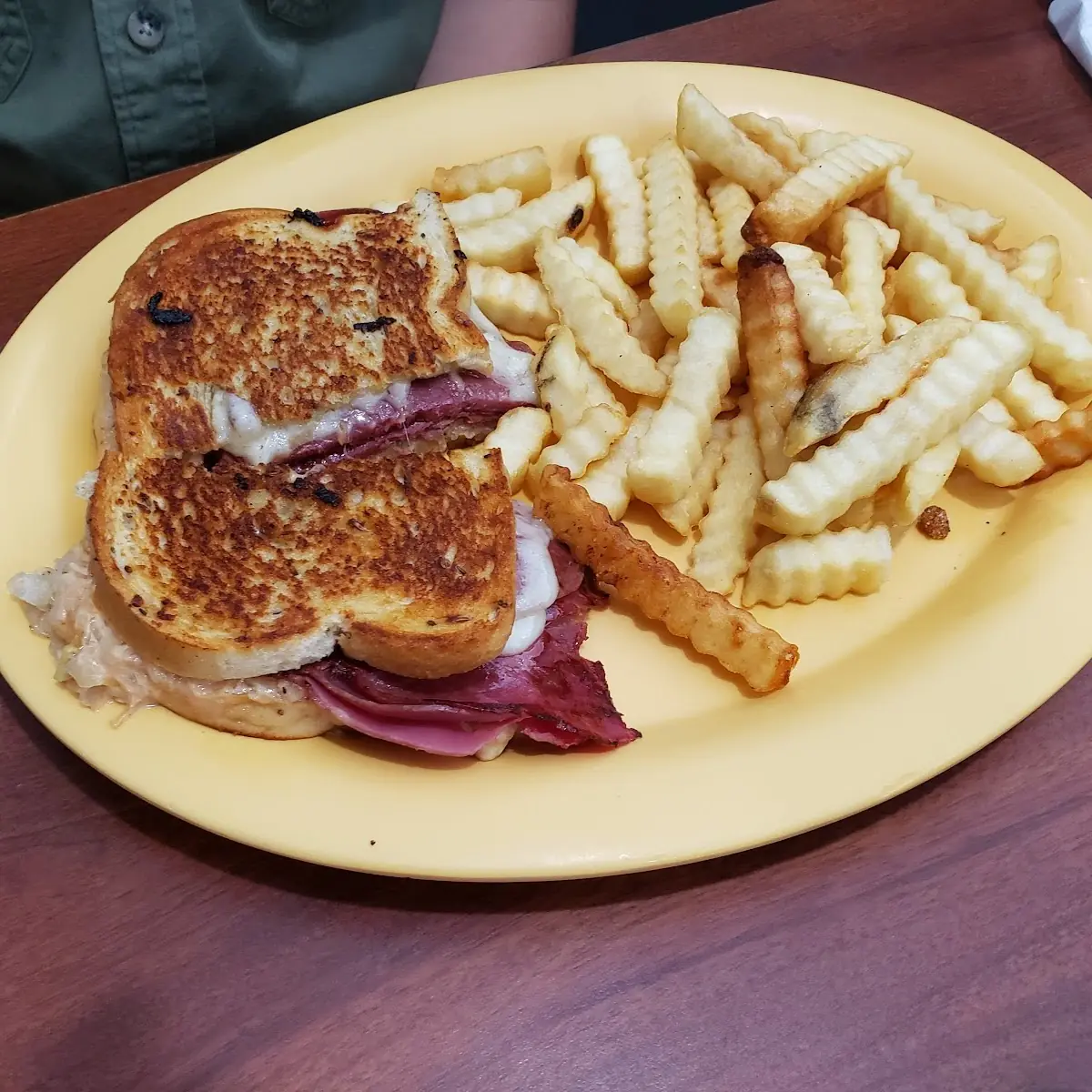 Their Version of a Reuben Sandwich