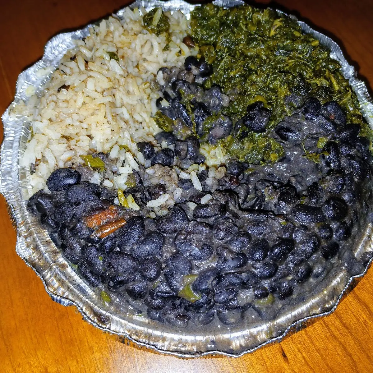Black Beans Platter