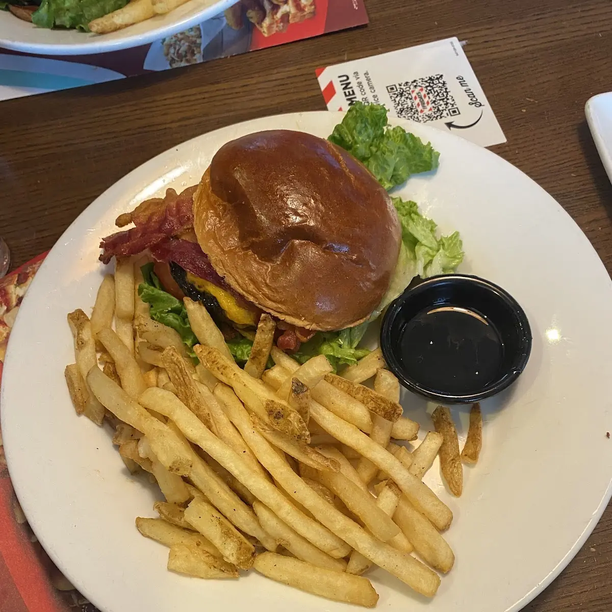 Whiskey-Glazed Burger