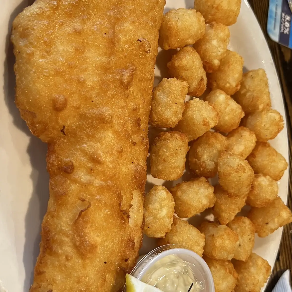 Golden Fried Fish and Chips
