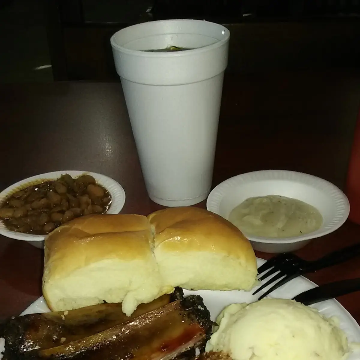 Ribs Mashed Potatoes