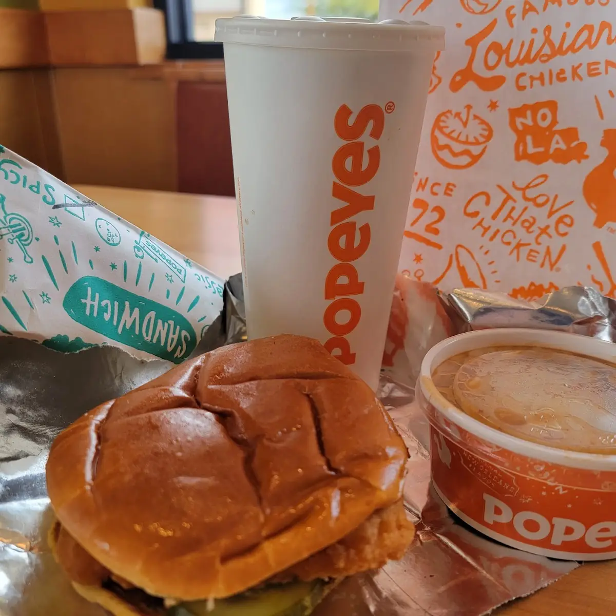 Flounder Fish Sandwich