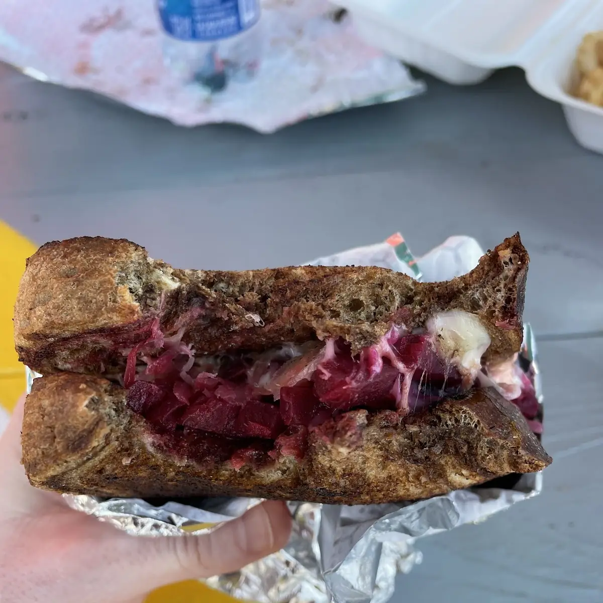 Terry's Beet Reuben
