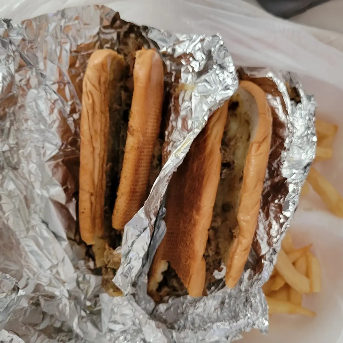 Philly Cheese Steak and Fries