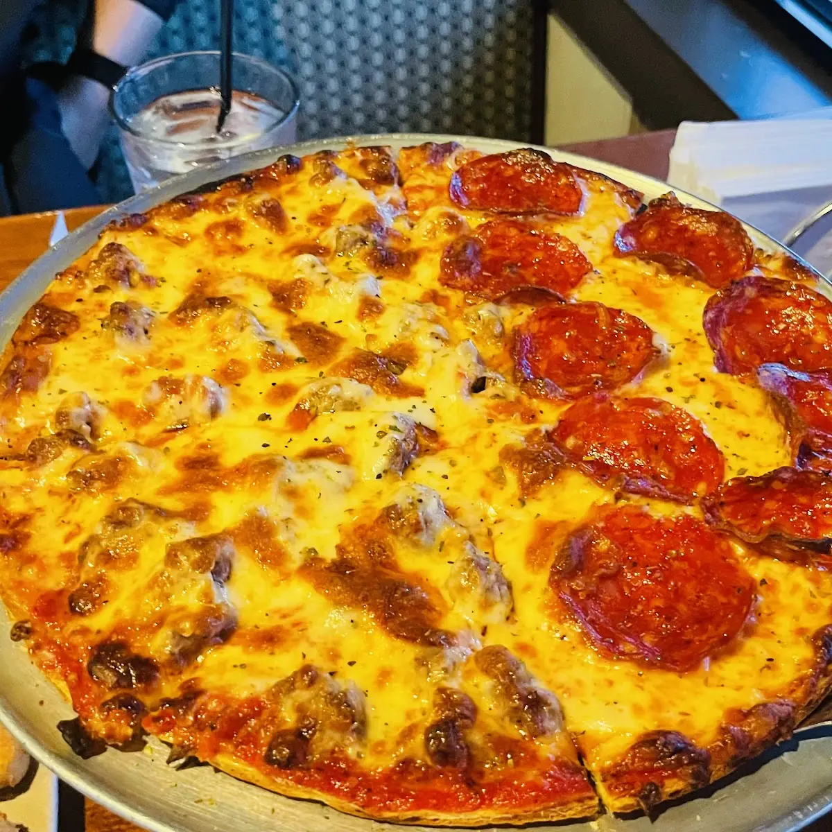 1 2 Sausage 1 2 Pepperoni Pizza