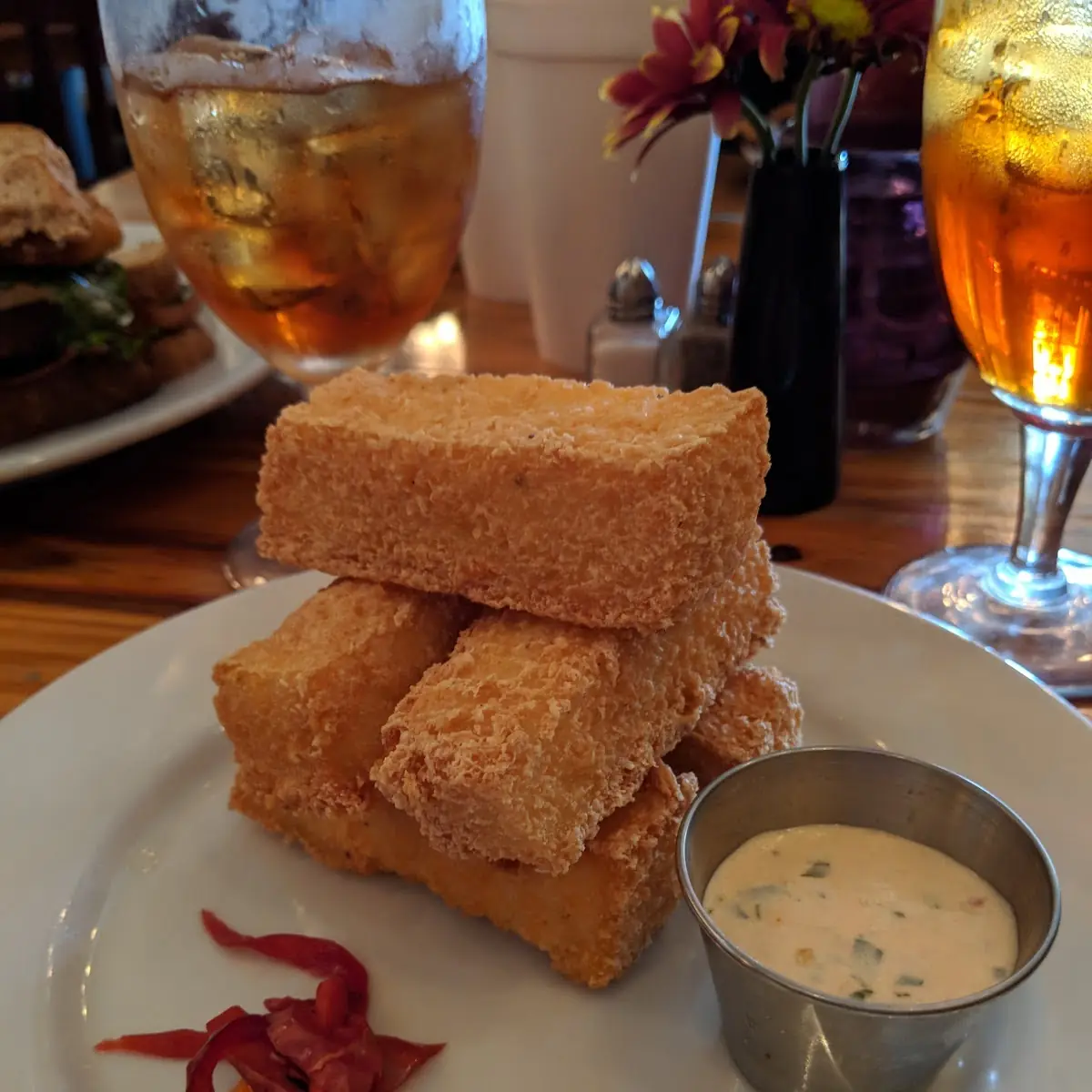 Grits Caesar Salad