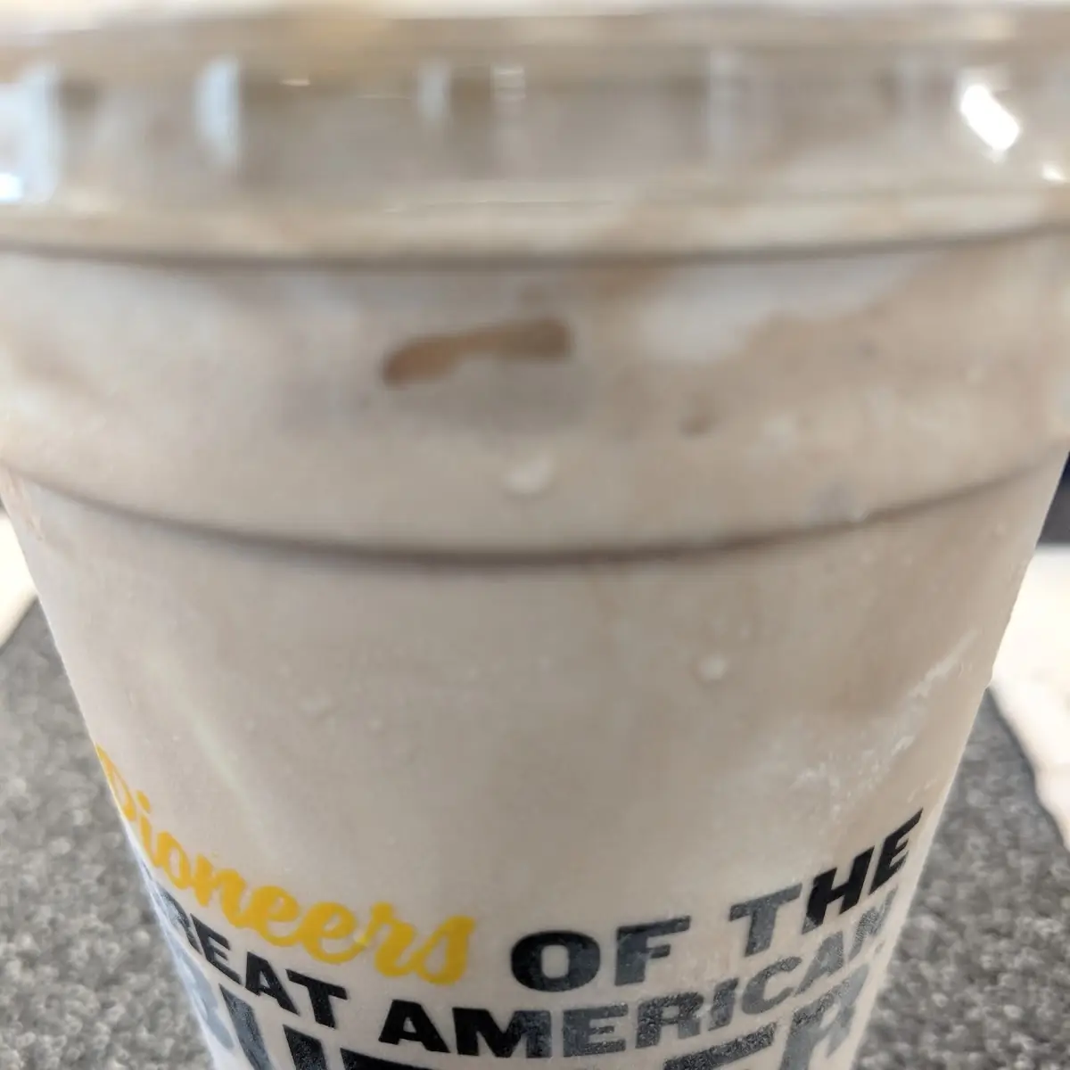 Thick Chocolate Milkshake